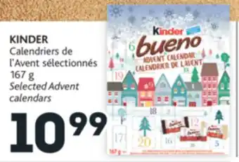Brunet Kinder calendriers de l'avent sélectionnés offer