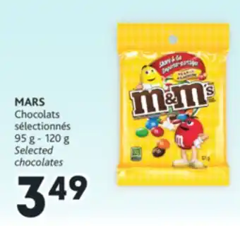 Brunet Mars chocolats sélectionnés offer