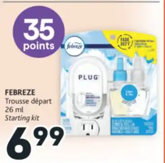 Brunet Febreze trousse départ offer