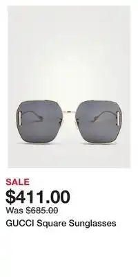 Holt Renfrew Gucci square sunglasses offer