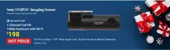 Visions Electronics Blackvue 1-channel full hd 1080p dashcam with wi-fi offer