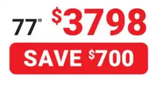 Visions Electronics Samsung s90ca oled 4k smart tv 77 offer