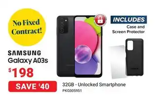 Visions Electronics Samsung galaxy a03s offer