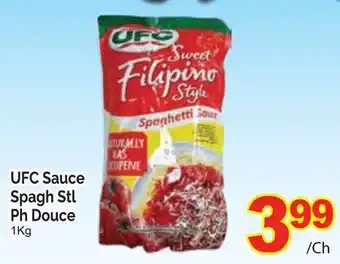 T&T Supermarket Ufc sauce spagh stl ph douce, 1kg offer