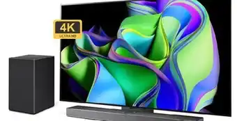 Centre Hi-Fi Lg oled evo c3 4k smart tv 2023 offer