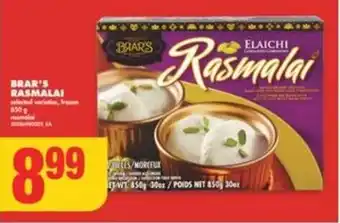 No Frills BRAR'S RASMALAI offer