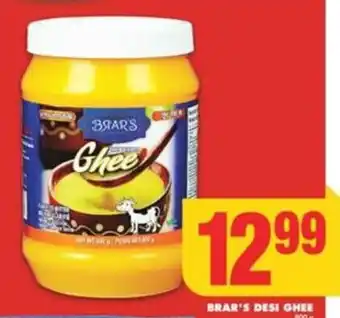 No Frills BRAR'S DESI GHEE offer