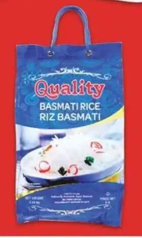 No Frills QUALITY BASMATI RICE 3.63 kg offer