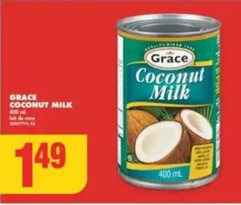 No Frills GRACE COCONUT MILK offer