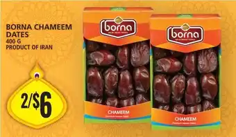 Food Basics BORNA CHAMEEM DATES 400G offer