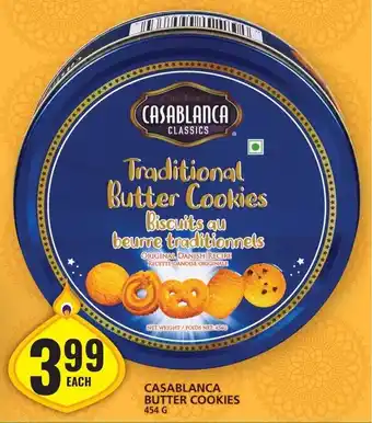 Food Basics CASABLANCA BUTTER COOKIES 454G offer