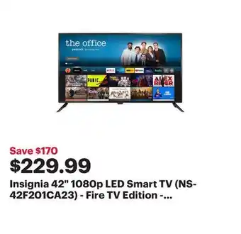 Best Buy Insignia 42 1080p led smart tv (ns-42f201ca23) - fire tv edition - 2022 - only at best buy offer