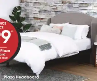 Sleep Country Plaza headboard offer