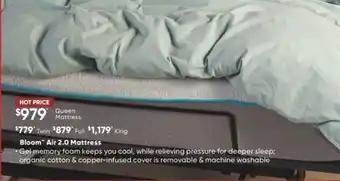 Dormez Vous Bloom air 2.0 mattress offer