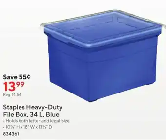 Staples Staples Heavy-Duty offer