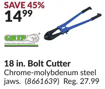 Princess Auto 18 in. bolt cutter offer