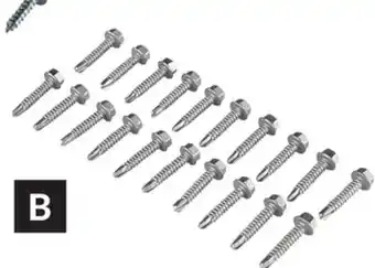 Princess Auto 20 pc e-track screw sets offer