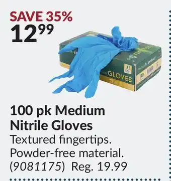Princess Auto 100 pk medium nitrile gloves offer