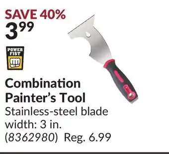 Princess Auto Combination painter's tool offer