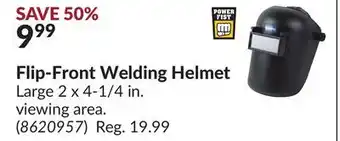 Princess Auto Flip-front welding helmet offer