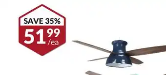 Princess Auto 52 in. hugger ceiling fans offer