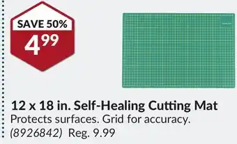 Princess Auto 12 x 18 in. self-healing cutting mat offer