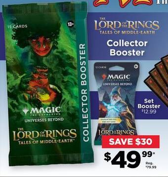 Showcase The lord of the rings offer