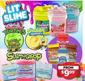 Showcase Lit slime offer