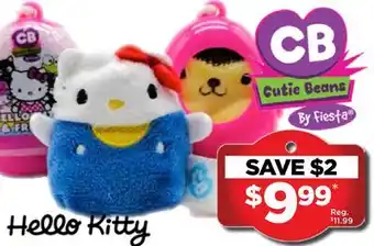 Showcase Cutie beans: hello kitty & friends offer