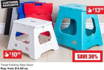 Kitchen Stuff Plus Tread folding step stool offer