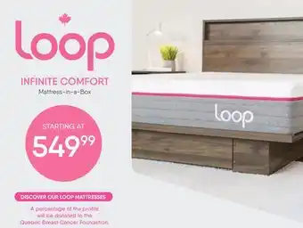 Meubles RD Loop infinite comfort mattress-in-a-box offer