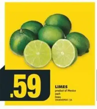 No Frills LIMES offer