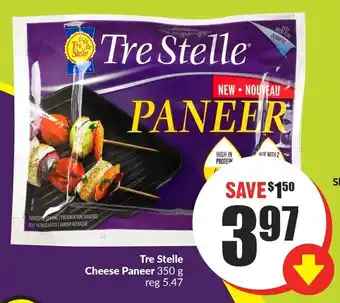 FreshCo Tre Stelle Cheese Paneer 350g offer