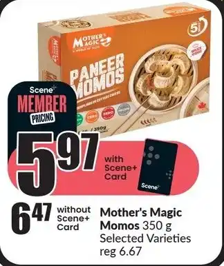FreshCo Mother's Magic Momos 350g offer