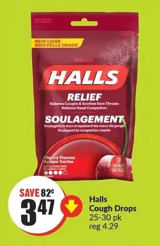 FreshCo Halls Cough Drops 25-30 pk offer