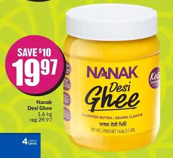 FreshCo Nanak Desi Ghee 1.6 kg offer