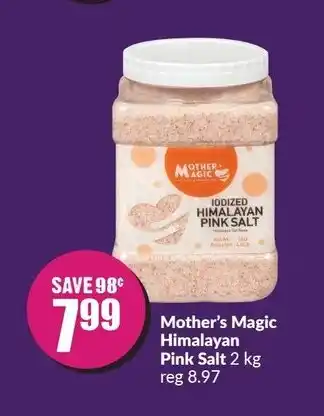 FreshCo Mother's Magic Himalayan Pink Salt 2kg offer