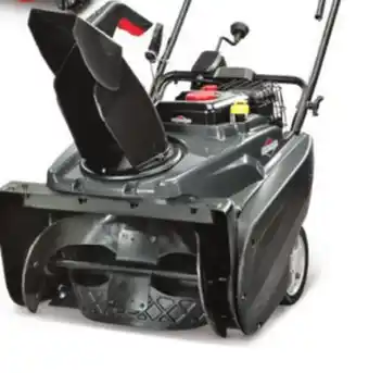 Canadian Tire Briggs & stratton 208cc single-stage gas snowblower with electric start, 22 offer