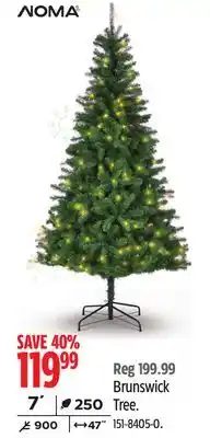 Canadian Tire Noma brunswick tree offer