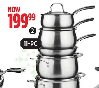 Canadian Tire Lagostina prima stainless-steel cookset offer