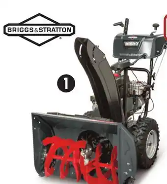 Canadian Tire Briggs & stratton 306cc 2-stage gas snowblower with electric start, 27 offer