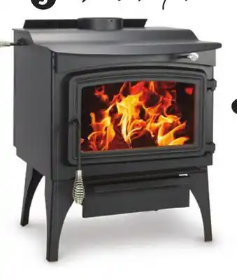 Canadian Tire Pleasant hearth medium wood stove offer