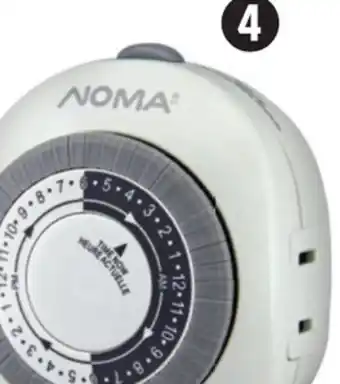 Canadian Tire Noma indoor mechanical timer offer
