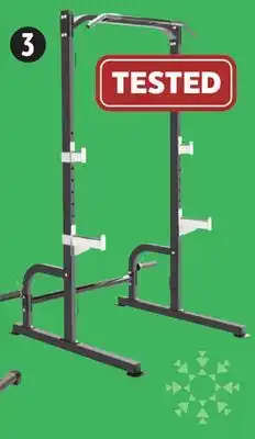 Canadian Tire Marcy adjustable walk-in squat rack and pull-up bar offer