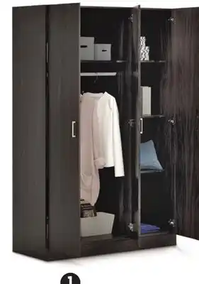 Canadian Tire Sauder 3-door wardrobe offer
