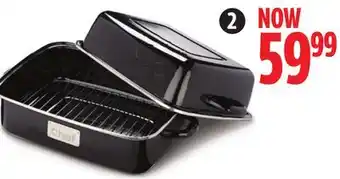 Canadian Tire Master chef 16 double roaster with rack offer
