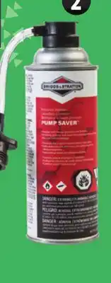 Canadian Tire Briggs & stratton pumpsaver antifreeze for pressure washers offer