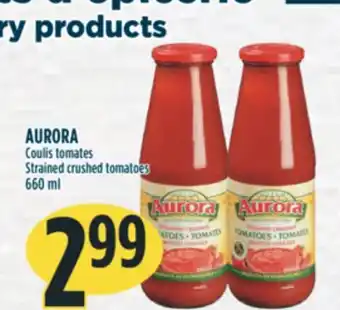 Marché Adonis Aurora strained crushed tomatoes offer