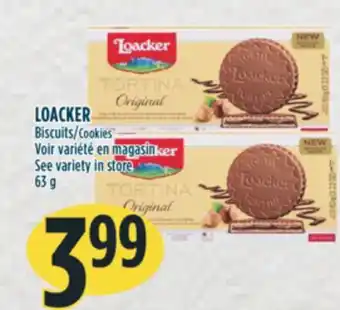 Marché Adonis Loacker cookies offer