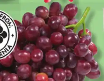 IGA Seedless red or green grapes offer